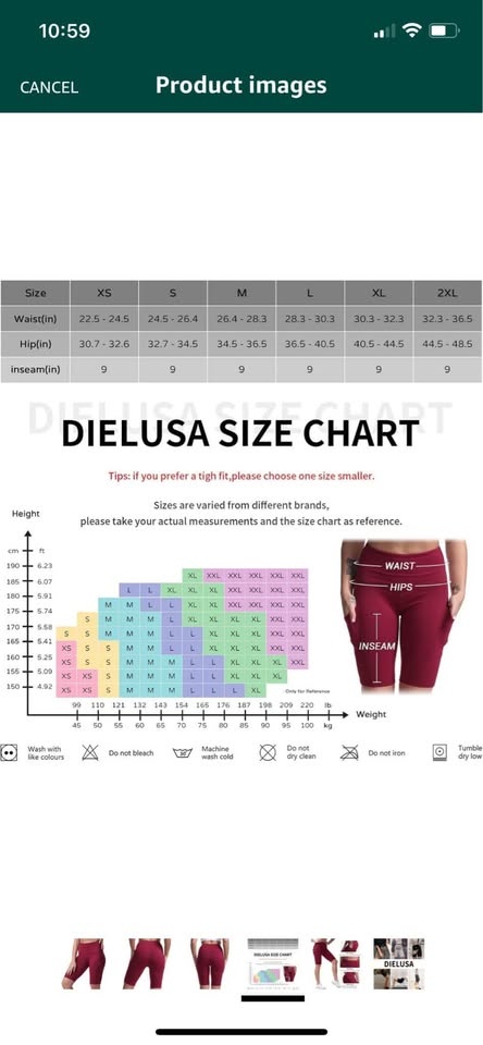 Women's Yoga/Biking Shorts Size Small - photo 5