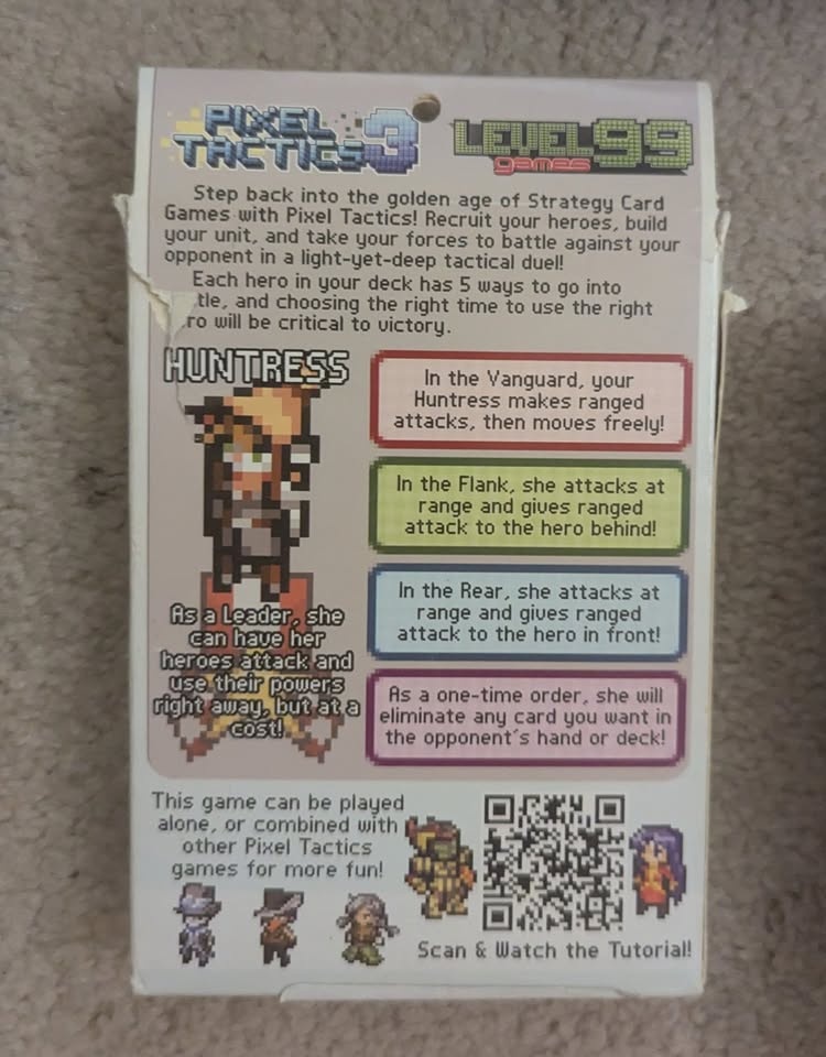 Pixel Tactics 3 Standalone Tactical Card Game Level 99 - photo 2
