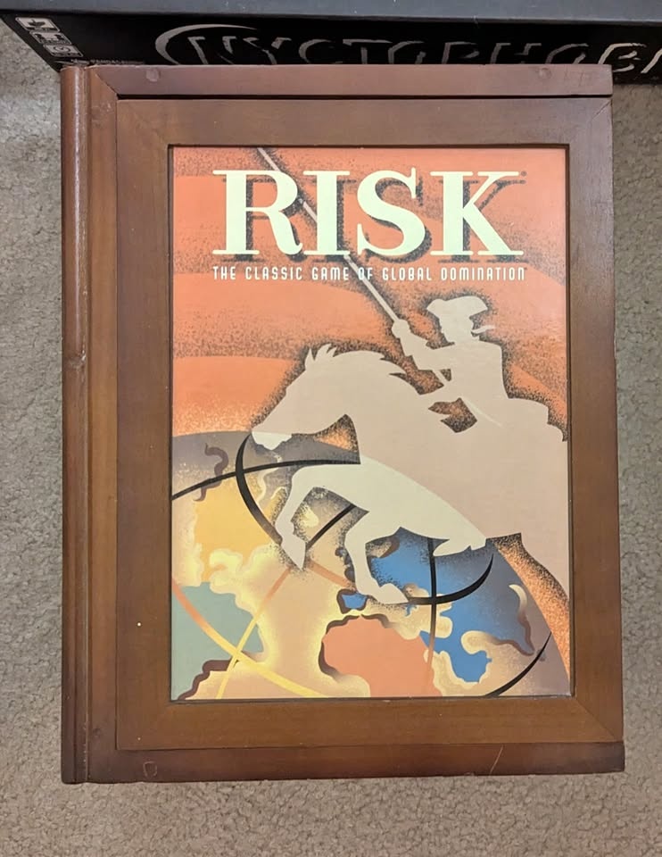 Risk Classic Strategy Board Game (Vintage Style Cover)