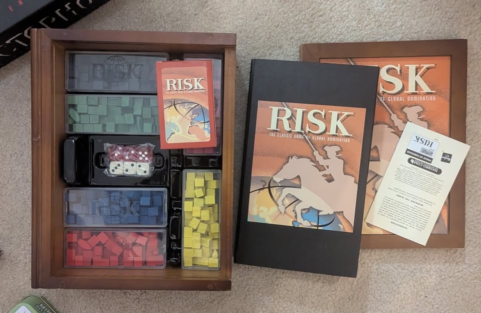 Risk Classic Strategy Board Game (Vintage Style Cover) - photo 2