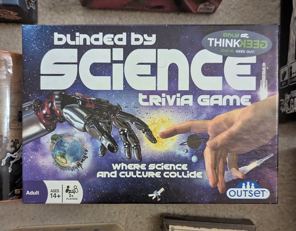 Blinded by Science Trivia Game ThinkGeek