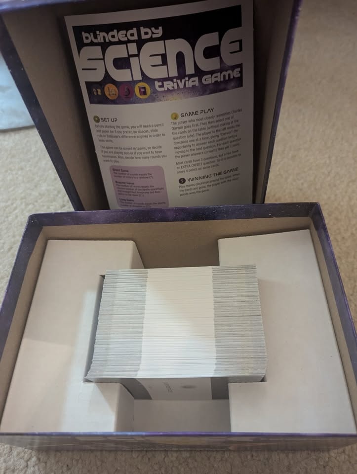 Blinded by Science Trivia Game ThinkGeek - photo 3