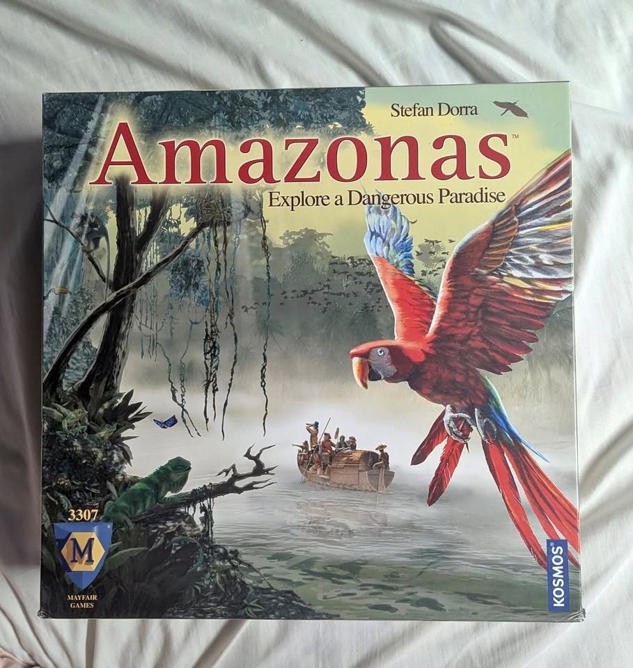 Amazonas Board Game Stefan Dorra Mayfair Kosmos Strategy Game