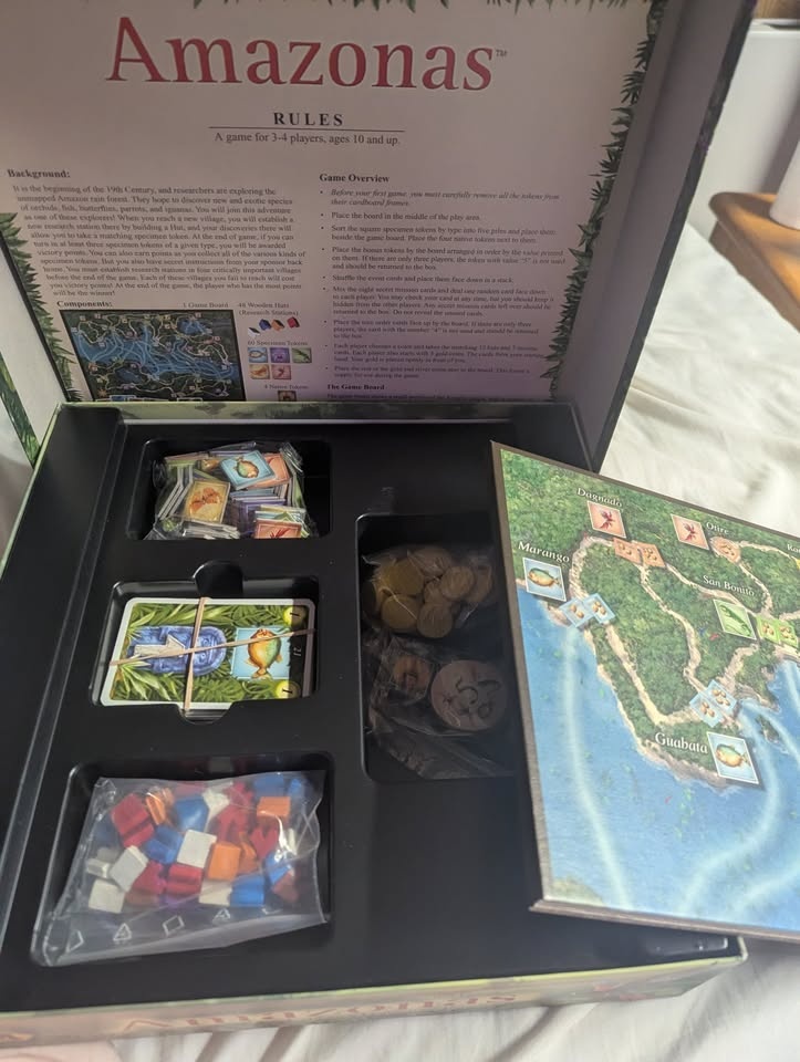 Amazonas Board Game Stefan Dorra Mayfair Kosmos Strategy Game - photo 2