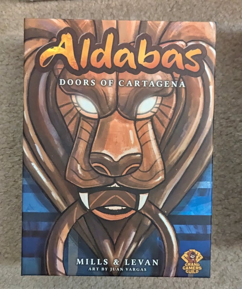 Aldabas Doors of Cartagena Strategy Board Game