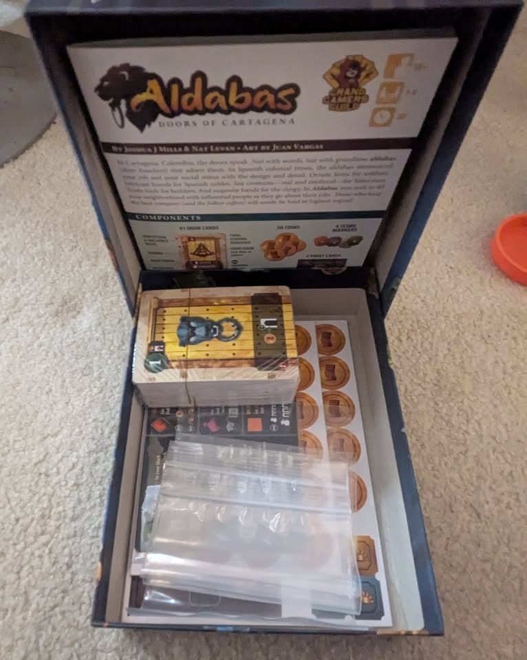Aldabas Doors of Cartagena Strategy Board Game - photo 3