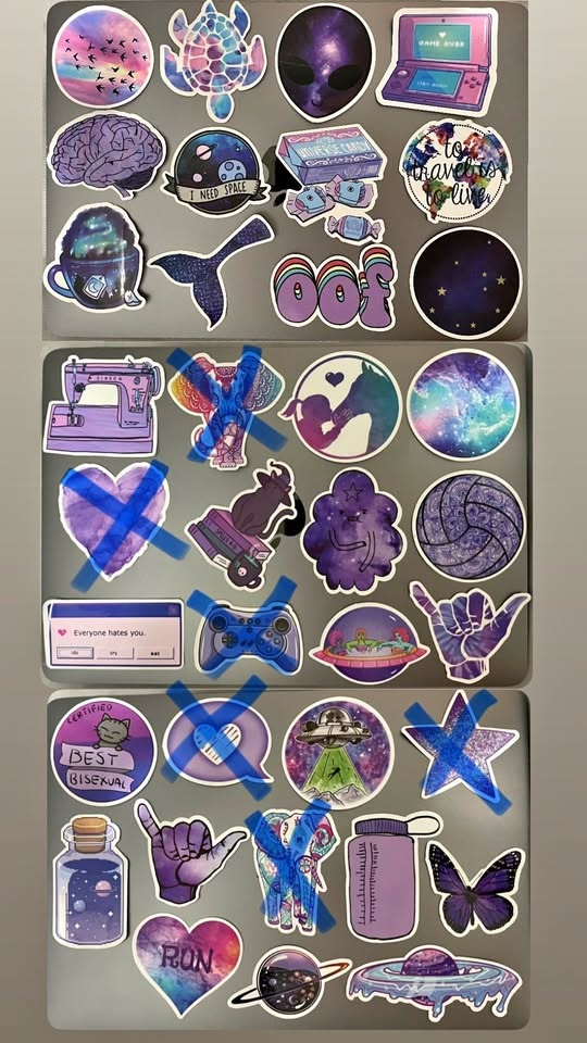Waterproof Vinyl Stickers for laptops, water bottles etc