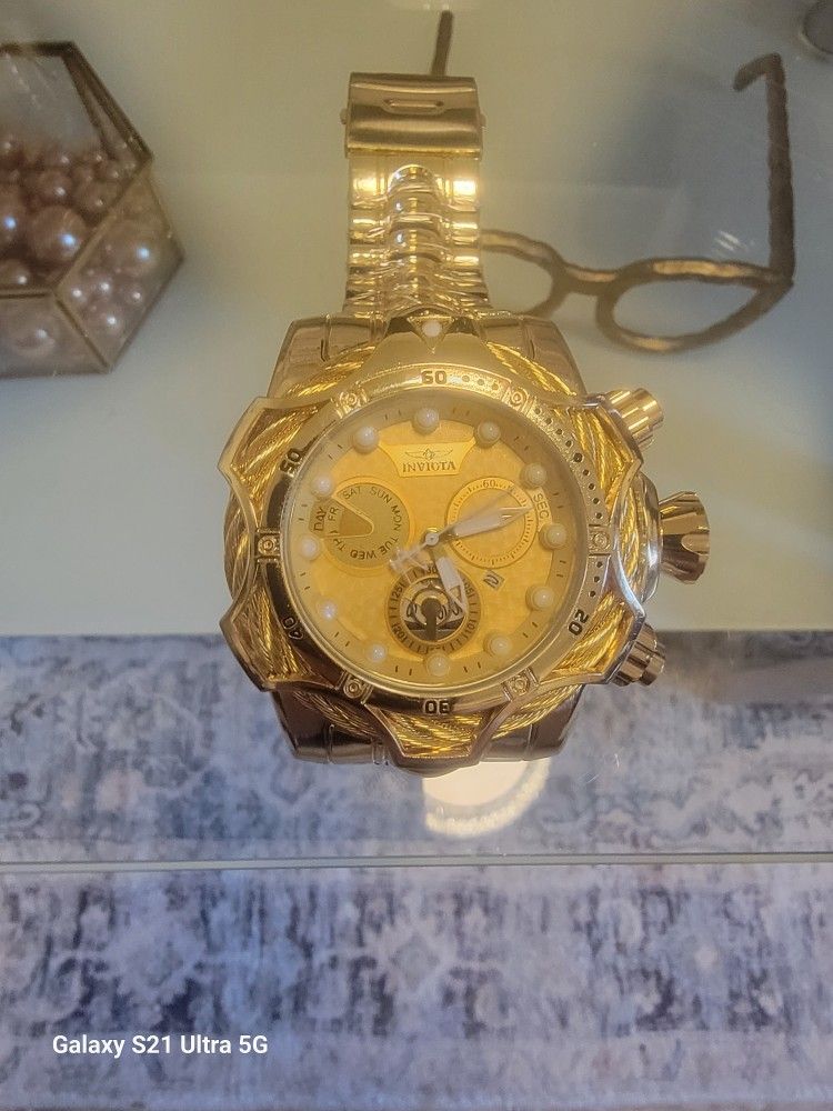 Invicta Gold Watch