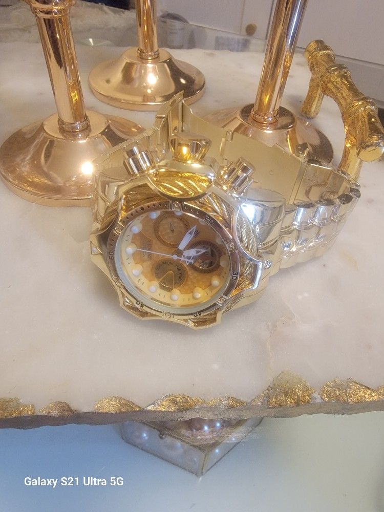 Invicta Gold Watch - photo 3