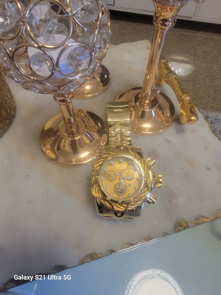 Invicta Gold Watch - photo 4