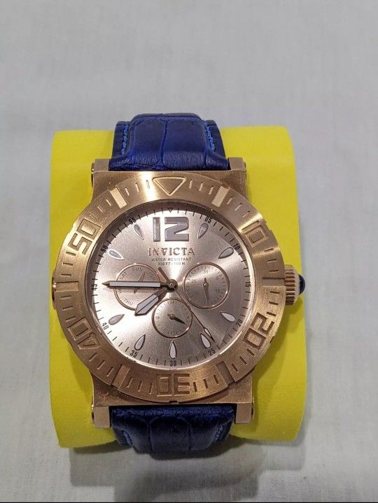 Invicta Gold Color Watch. Works Perfectly. - photo 4