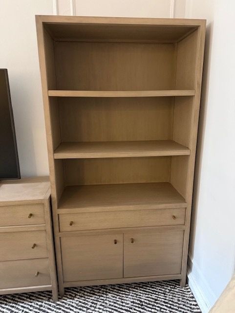 Like New! Crate & Barrel Bookcase