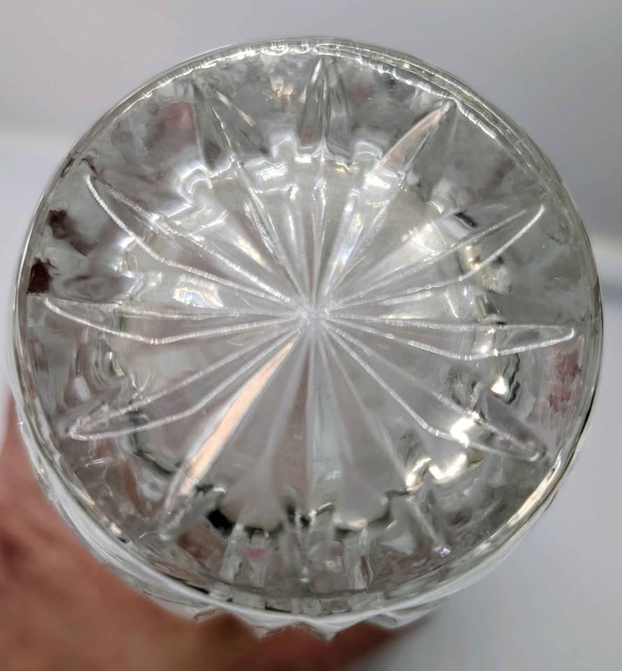 Vintage Stylesetter 24% Lead Crystal Vase, 7 inches - photo 5