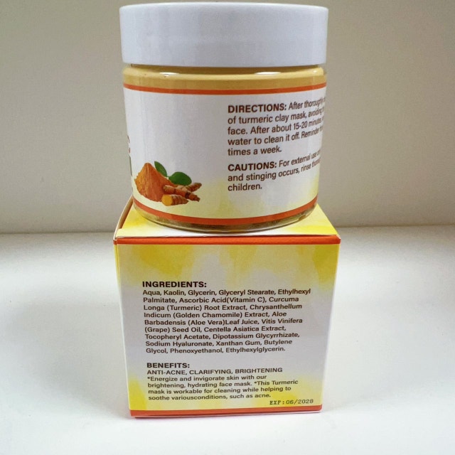 Ellonmask Turmeric Clay Mask - photo 3