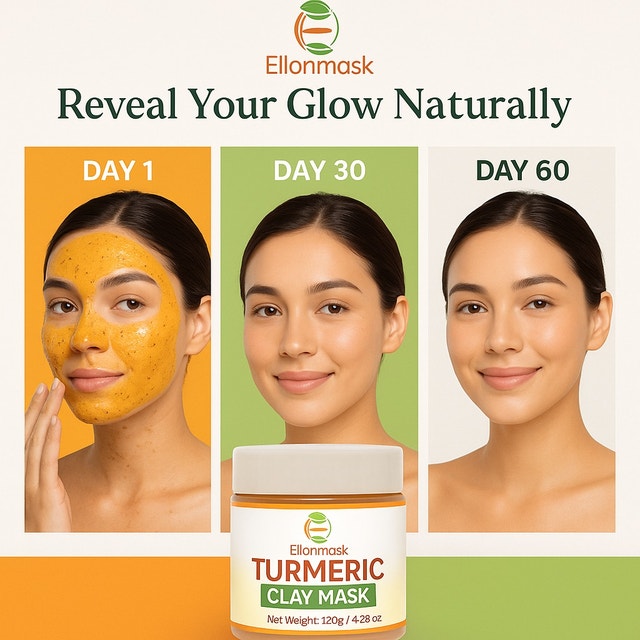 Ellonmask Turmeric Clay Mask - photo 4