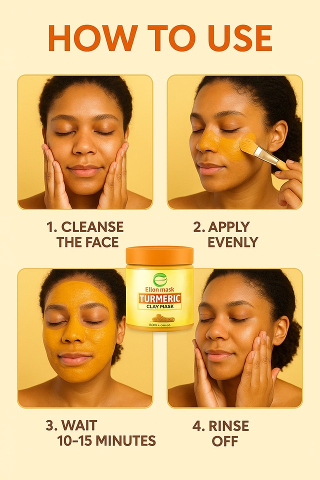 Ellonmask Turmeric Clay Mask - photo 5