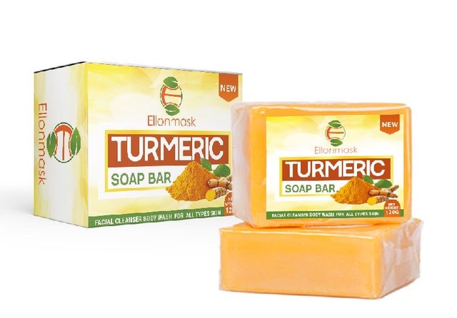 Ellonmask Turmeric Soap Bar - New