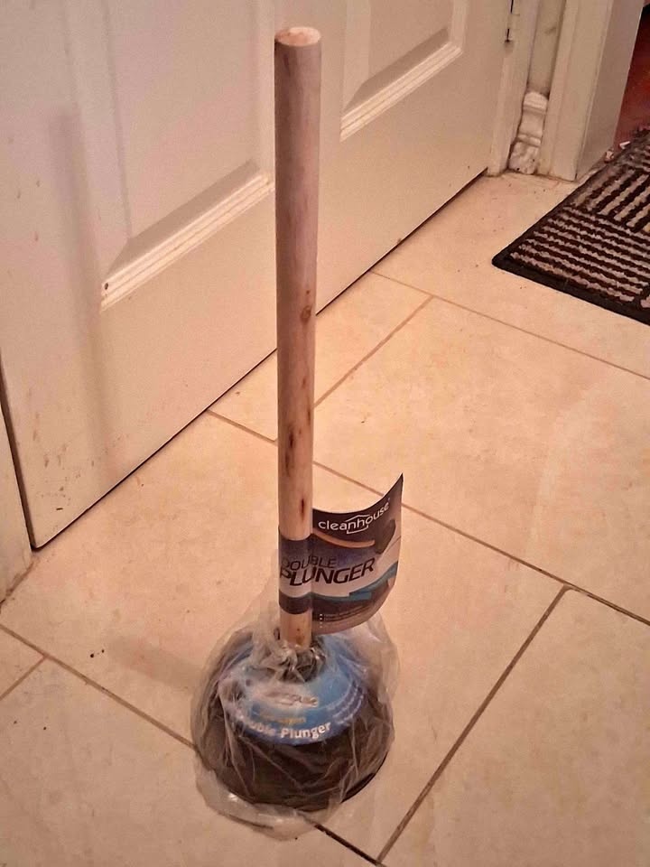 Brand new heavy duty two layers double plunger