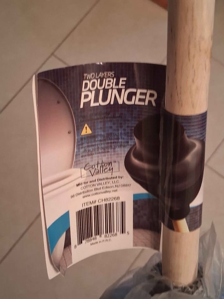 Brand new heavy duty two layers double plunger - photo 3