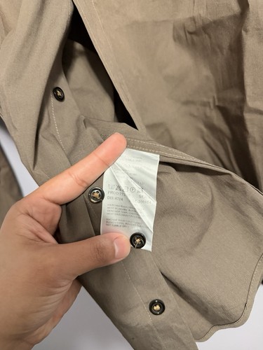 BOSS Hugo Boss Men’s Slim Fit Shirt - Tan Khaki - Long Sleeve M - photo 4