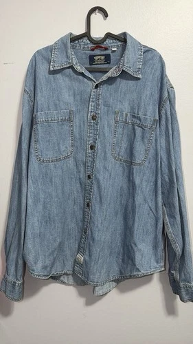Levi's Signature Men's Denim Shirt - Light Wash - XL