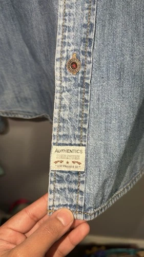 Levi's Signature Men's Denim Shirt - Light Wash - XL - photo 3