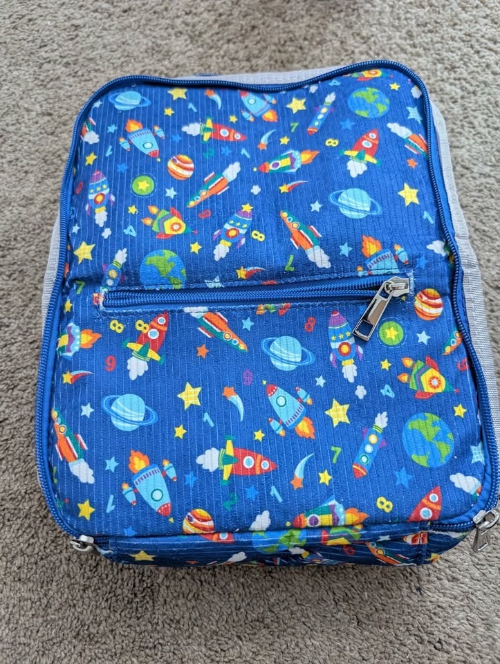 Outer Space Rocket Lunch Bag - photo 2