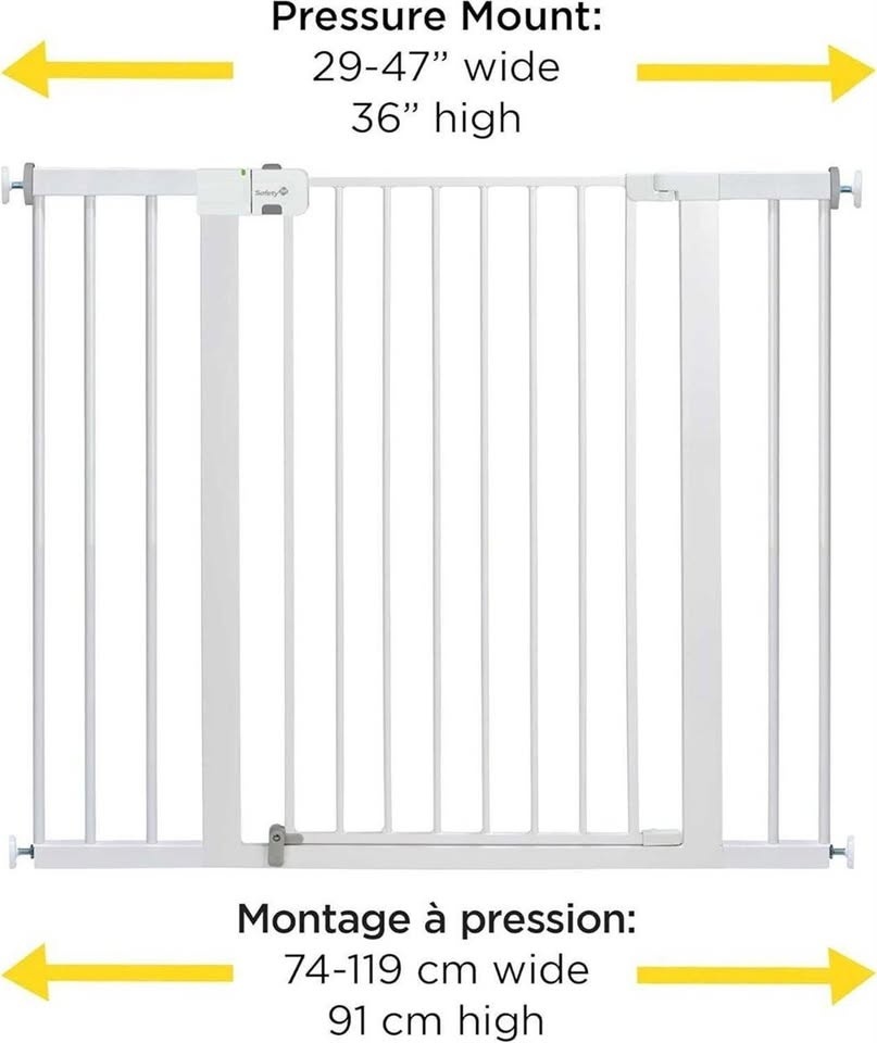 Safety 1st SecureTech Tall & Wide Gate - photo 2