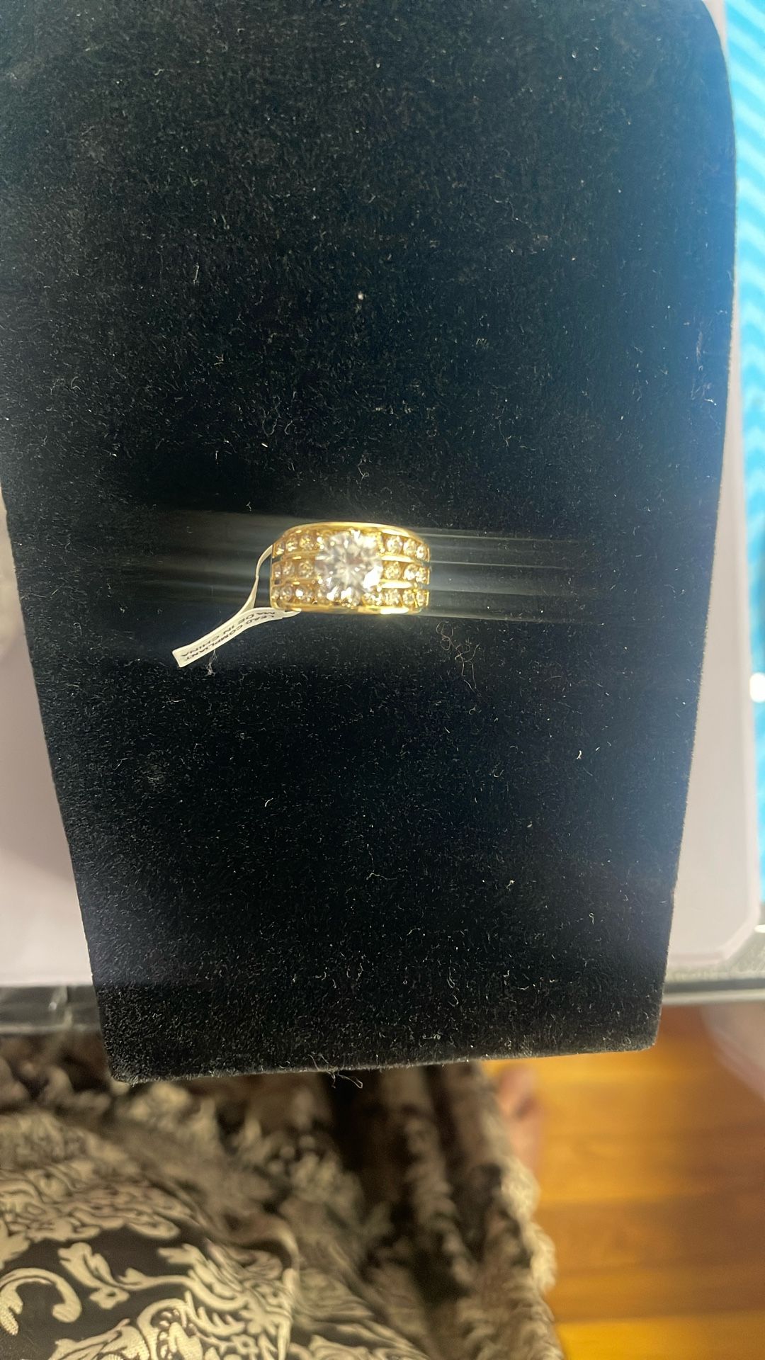 WHITE CZ SIZE 7 RING - photo 2