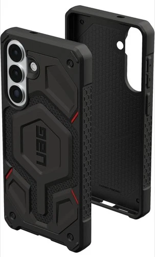 UAG Monarch Pro Samsung Galaxy S26+ Case (Kevlar Black/Red)