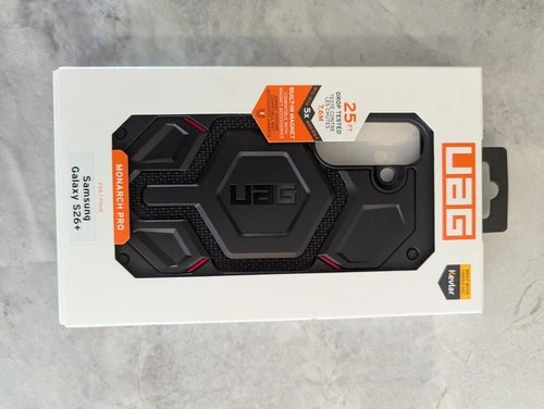UAG Monarch Pro Samsung Galaxy S26+ Case (Kevlar Black/Red) - photo 2