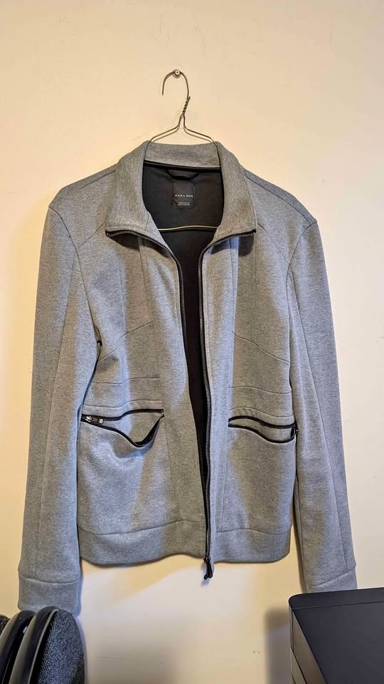 Zara Mens Zip Up Jacket