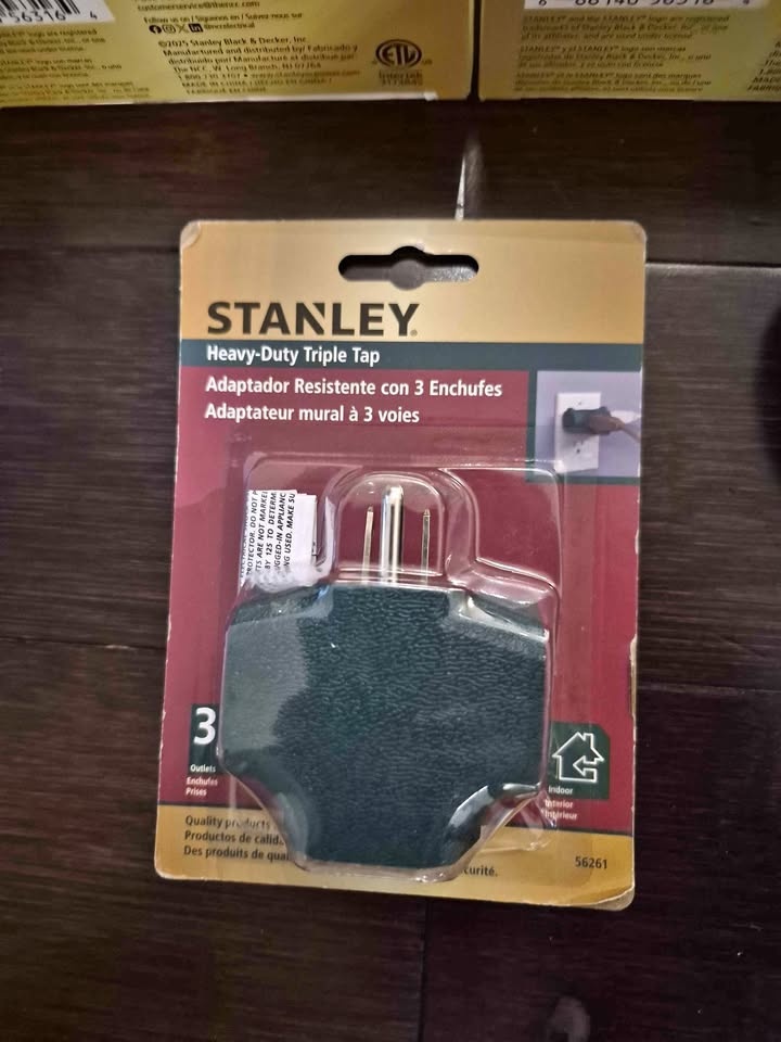 Brand New Stanley Heavy Duty Triple Tap