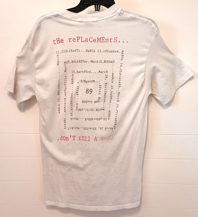 Vintage The Replacements "Don't Tell A Soul" Tour Shirt (1989) - photo 2