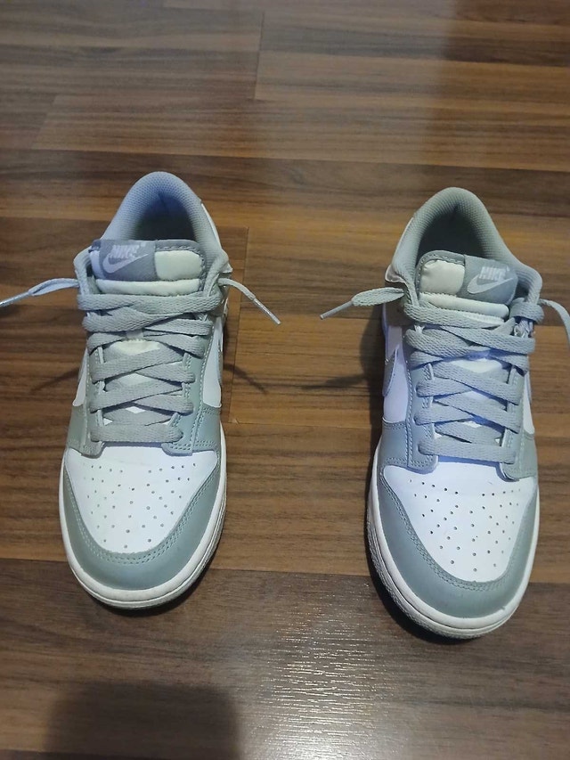 Nike Dunk Low (Grey and White) - photo 2