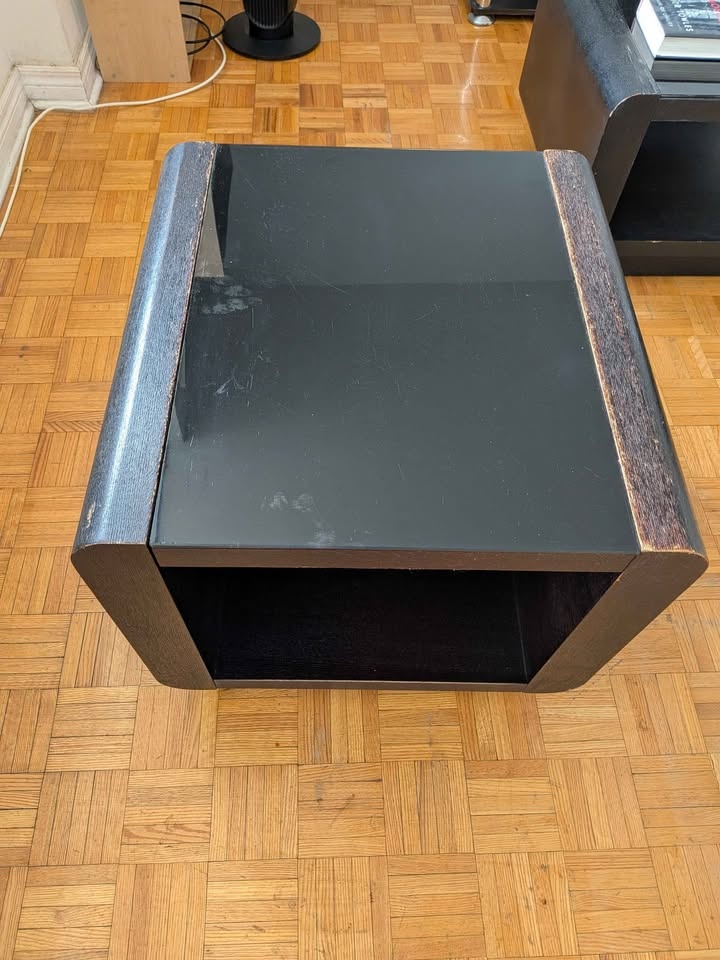 Geometric Cube Side Table - photo 2