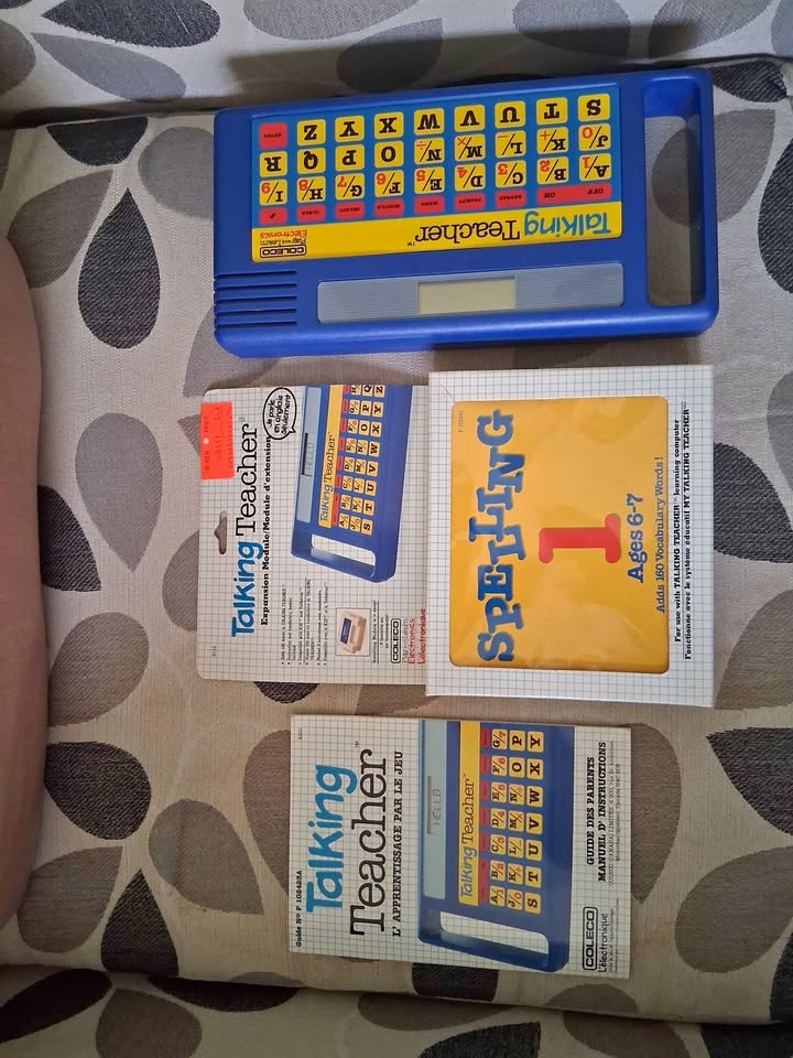 Vintage Coleco Talking Teacher & Expansion Module