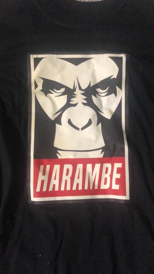 Harambe T Shirt (Small) - photo 2