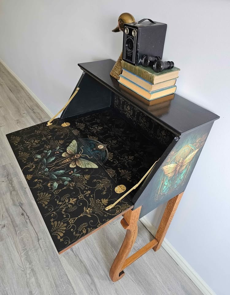 Refurbished vintage writing desk - photo 3