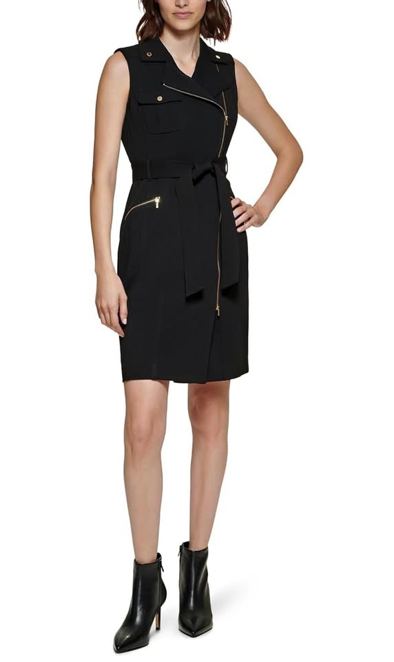 Calvin Klein Trench-Style Dress - Size 16 (NWT)