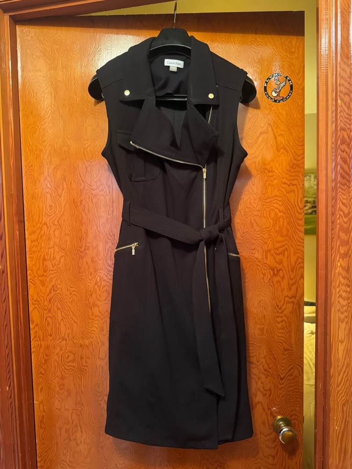 Calvin Klein Trench-Style Dress - Size 16 (NWT) - photo 3