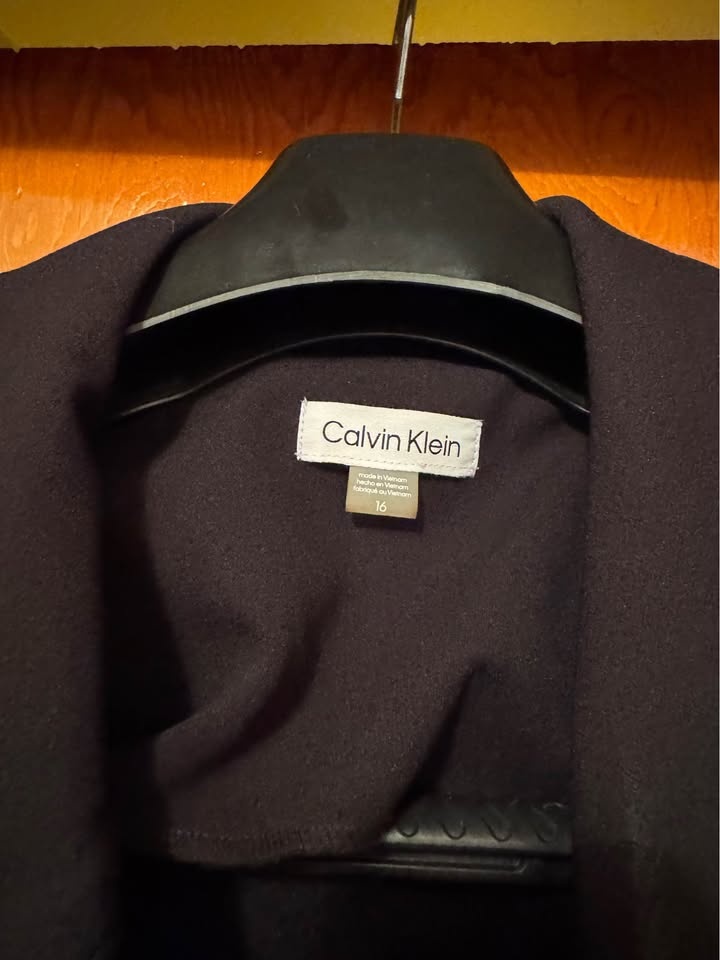 Calvin Klein Trench-Style Dress - Size 16 (NWT) - photo 4