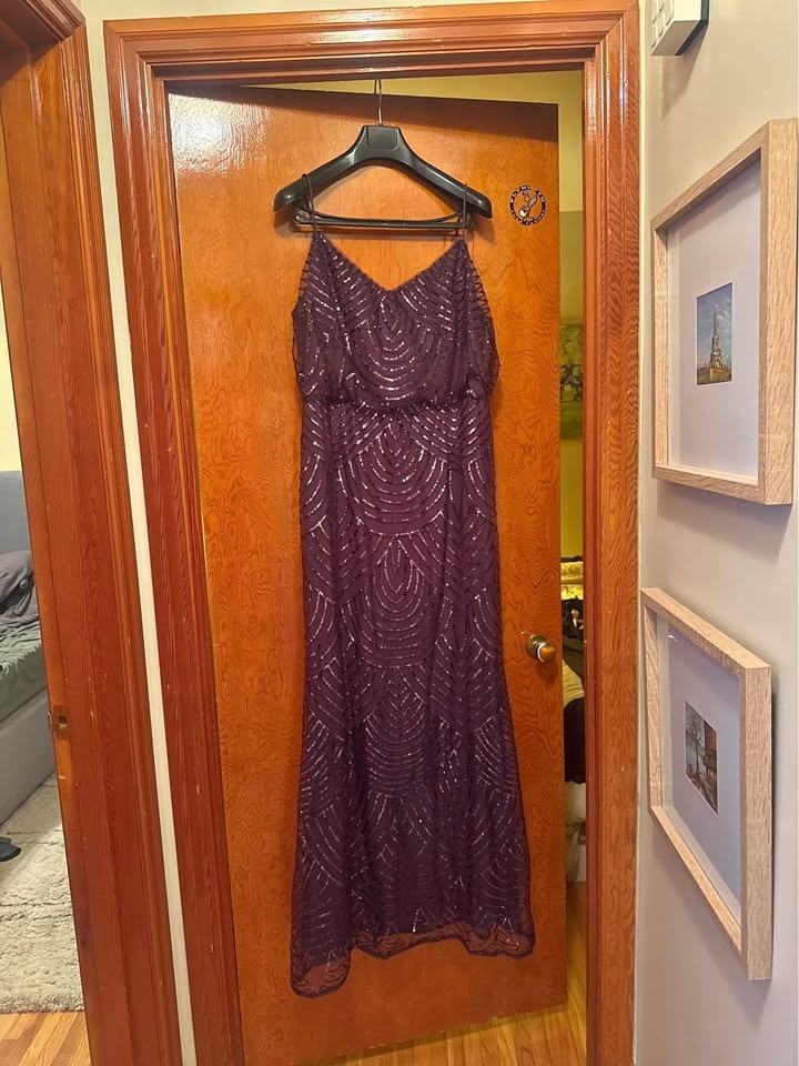 NEW Adrianna Papell Beaded Gown – Size 18 (Never Worn!)