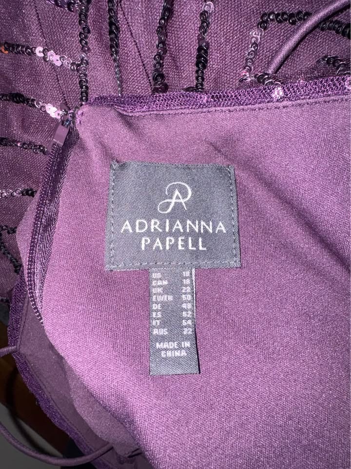 NEW Adrianna Papell Beaded Gown – Size 18 (Never Worn!) - photo 2