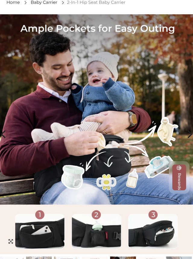Momcozy Baby Carrier - photo 3