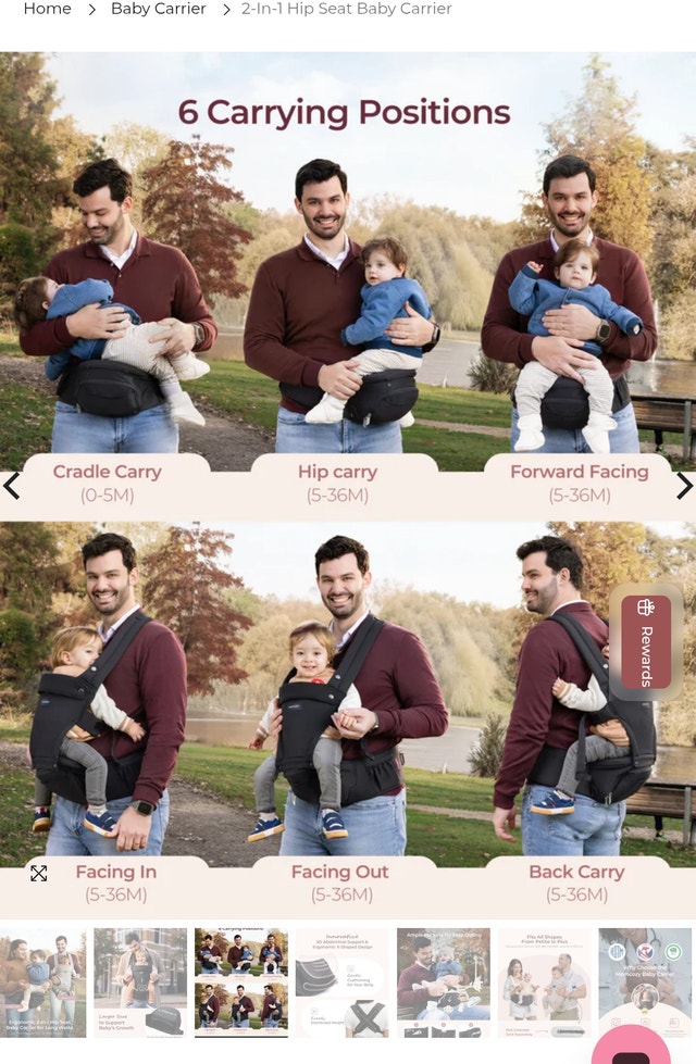 Momcozy Baby Carrier - photo 4