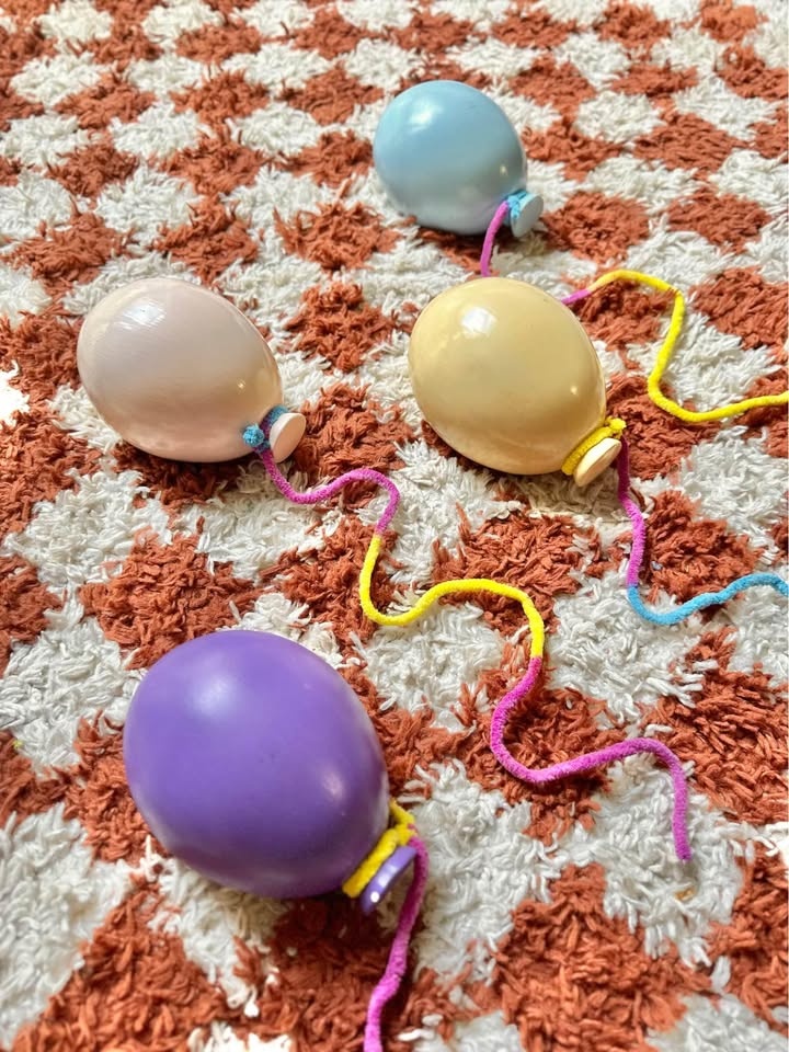 Vintage Ceramic Balloons (4pcs) - photo 2