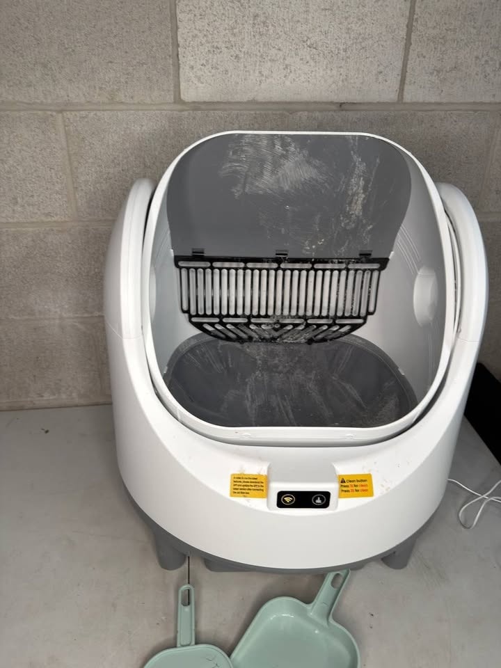 Ricodo Open-Top Self-Cleaning Cat Litter Box, Large Capacity - photo 2