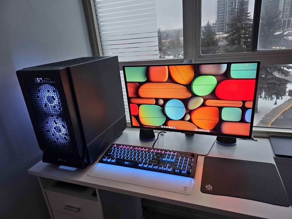 High end custom build 9070XT gaming desktop.