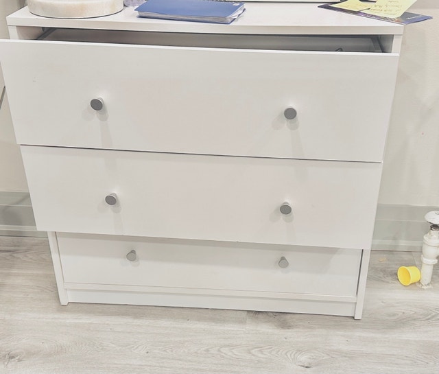 White Dresser